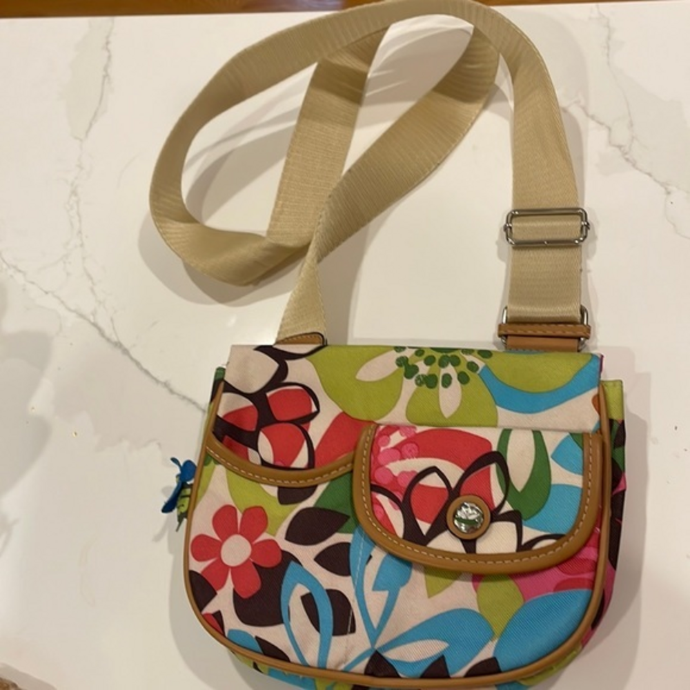 Lily Bloom Crossbody floral bag purse handbag Boho Retro‎ Hippie